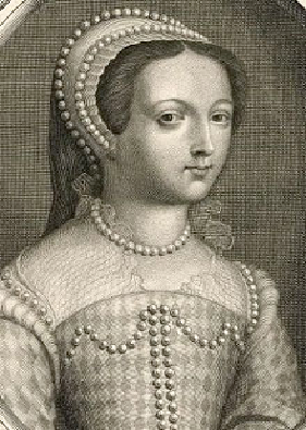 Anne de Courtenay - portrait à l'occasion de son mariage - attribué à Michel du Joncquois